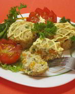 Мясные маффины