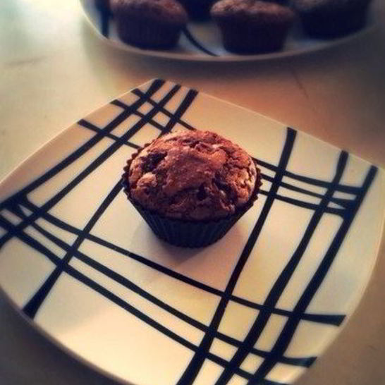 Рецепт простых шоколадных маффинов