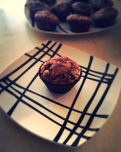 Простые шоколадные маффины