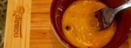 шоколадные маффины с жидкой начинкой. Шаг 3