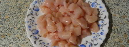 сырные маффины с курочкой. Шаг 2