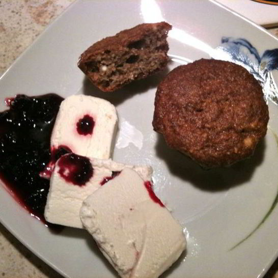 Рецепт творожно-овсяных маффины