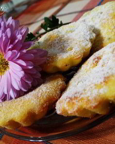 Творожные маффины с кусочками банана и киви Божественная нежность