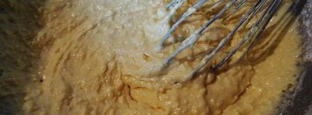 творожные маффины с кусочками банана и киви божественная нежность. Шаг 4