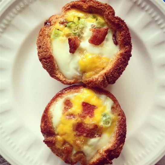 Рецепт утренних маффинов-яичниц