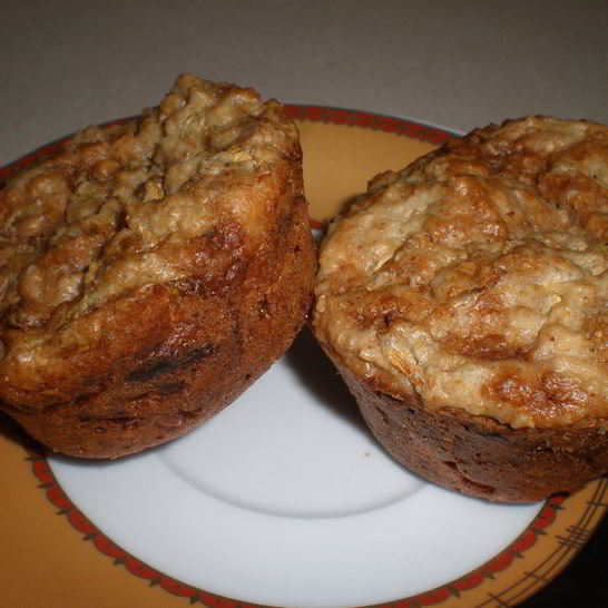 Рецепт яблочно-кабачковых маффины