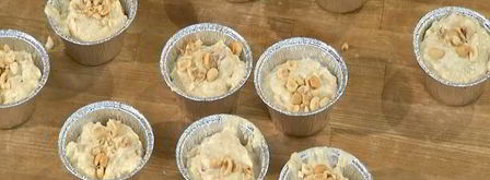 яблочные маффины на кефире с орехами и отрубями. Шаг 9