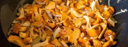 закусочные маффины с лисичками. Шаг 3