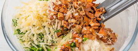 закусочные маффины с лисичками. Шаг 7