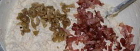 закусочные маффины с оливками и сулугуни. Шаг 2