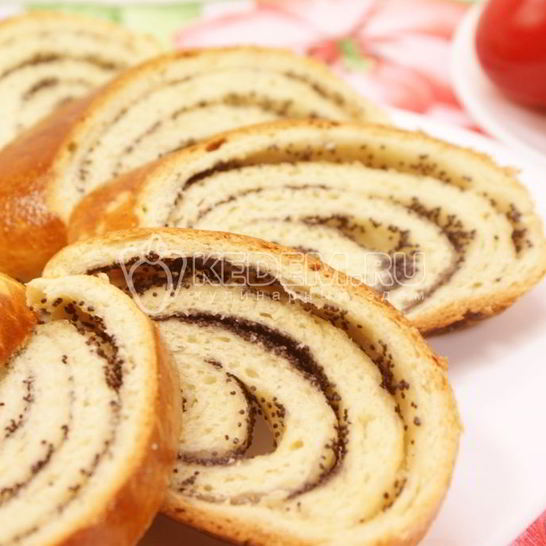 Рецепт макового рулета