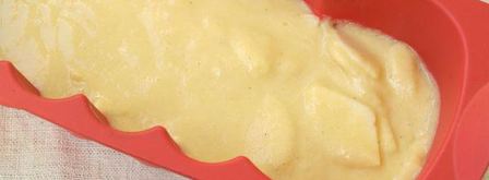 манник на кефире с яблоками. Шаг 6