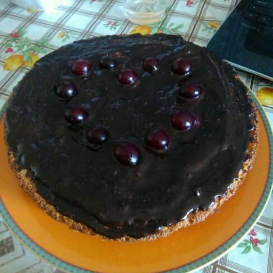 Рецепт манника с вишней