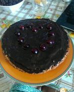 Манник с вишней