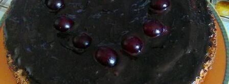 манник с вишней. Шаг 6