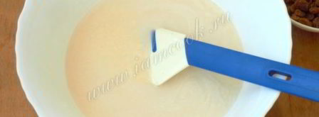 постный шоколадный манник. Шаг 3