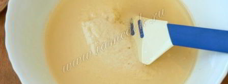 постный шоколадный манник. Шаг 4