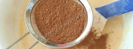 постный шоколадный манник. Шаг 6