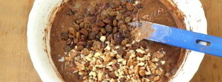 постный шоколадный манник. Шаг 7