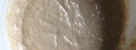 банановые оладьи на ржаной муке. Шаг 2