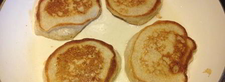 банановые оладьи на ржаной муке. Шаг 3