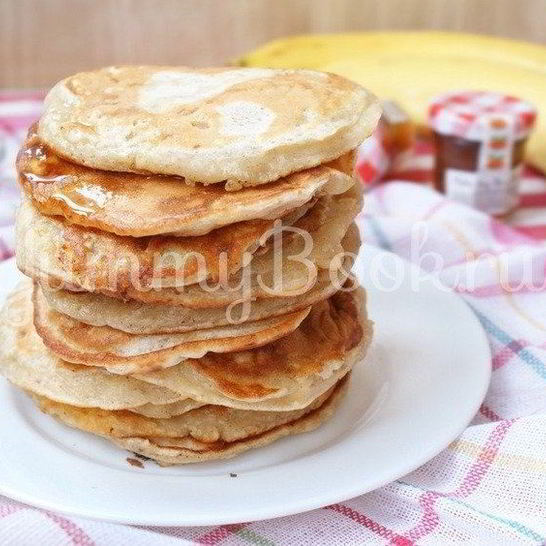 Рецепт банановых оладий