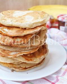 Банановые оладьи