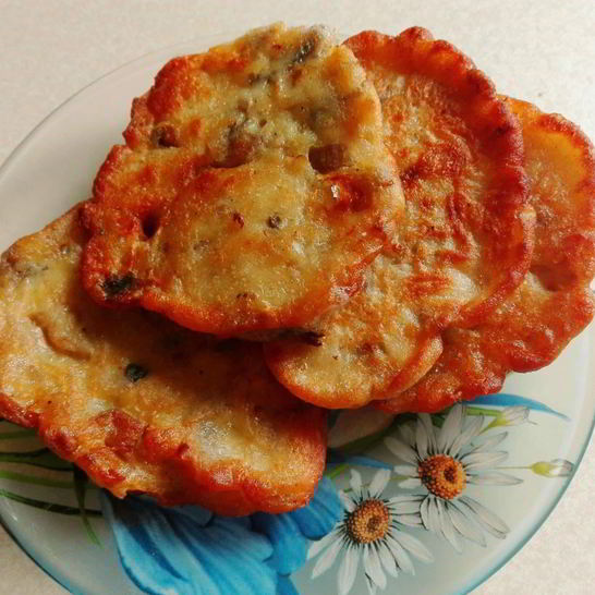 Рецепт грибных оладий