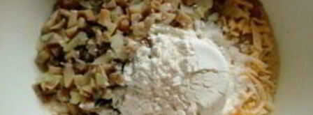 грибные оладьи. Шаг 8