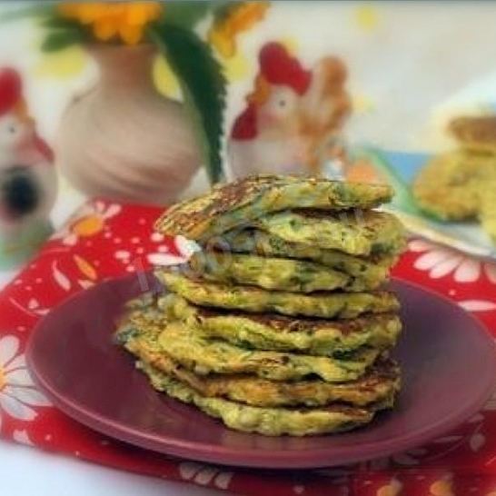 Рецепт кабачковых оладушек с сыром