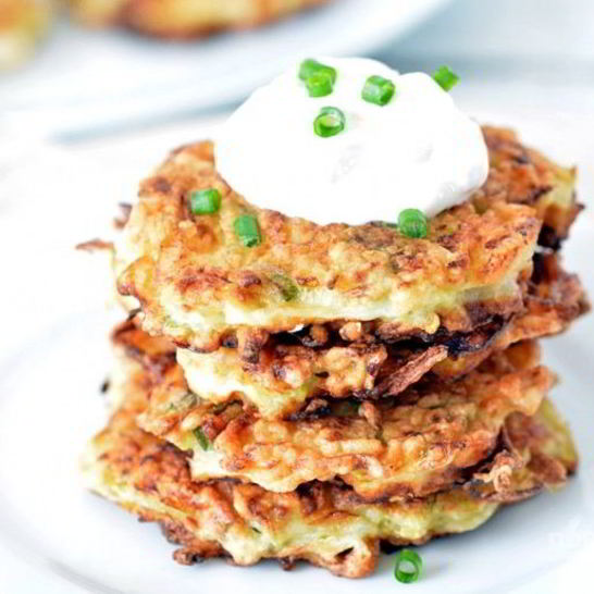 Рецепт кабачковых оладушек