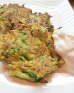 Кабачковые оладьи