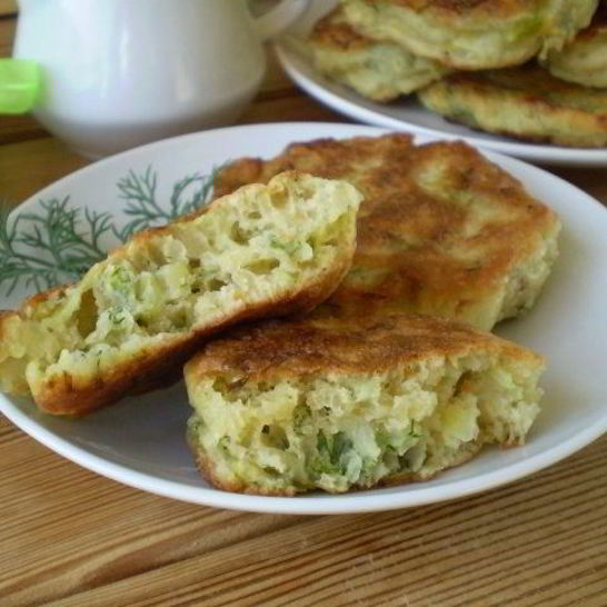 Рецепт капустных оладушек на кефире