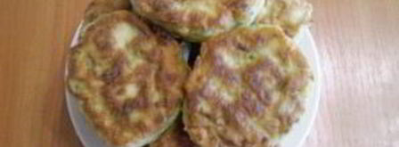 капустные оладушки на кефире. Шаг 12