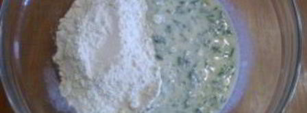 капустные оладушки на кефире. Шаг 6