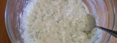 капустные оладушки на кефире. Шаг 7