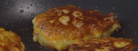 кукурузные оладушки. Шаг 7