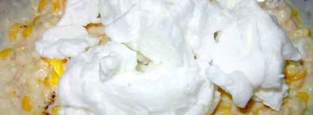 кукурузные оладьи с курицей. Шаг 22