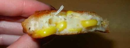 кукурузные оладьи с курицей. Шаг 27