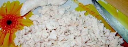 кукурузные оладьи с курицей. Шаг 8