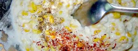 кукурузные оладьи с курицей. Шаг 19