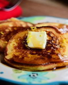 Лимонные оладьи