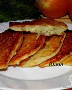Луковые оладушки