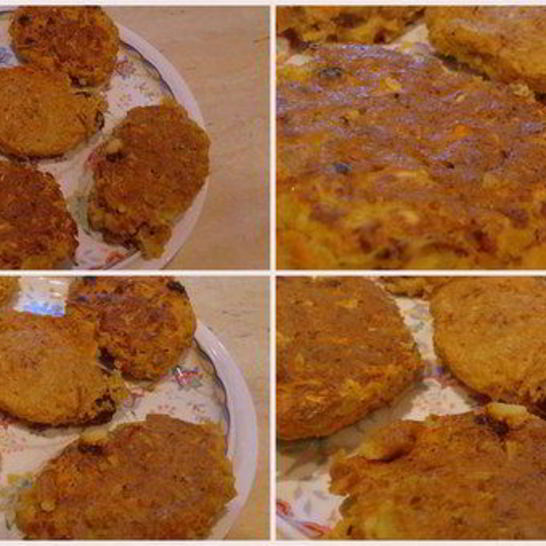 Рецепт морковна-яблочных оладьи