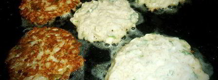 оладушки из китайской капусты с брынзой. Шаг 13