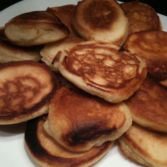 Рецепт оладушек на кислом молоке