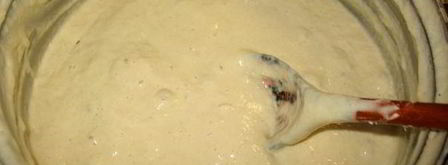 оладушки на минералке. Шаг 2