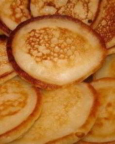 Оладушки на молоке