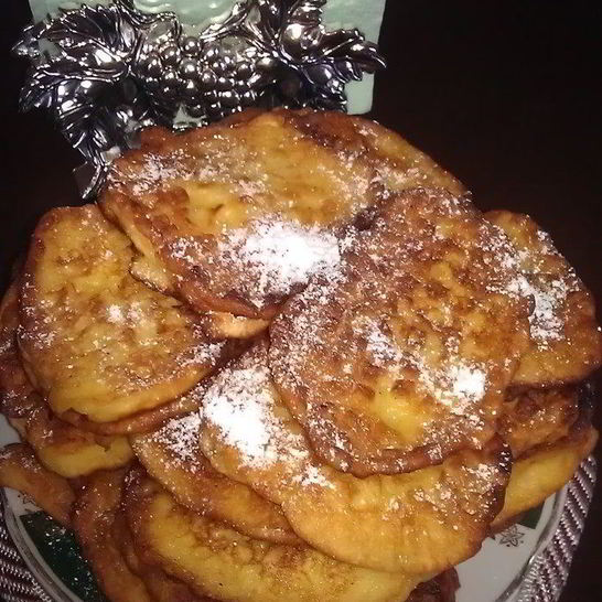 Рецепт оладушек с яблоками