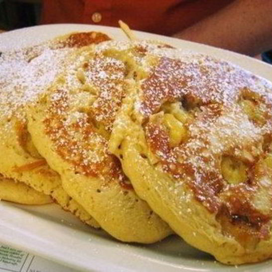 Рецепт оладий банановых на молоке